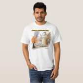 Moses Burning Struik Toasting Marshmallow Tee Shir T-shirt (Voorkant volledig)