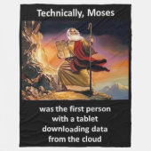 MOSES FLEECE DEKEN (Voorkant)