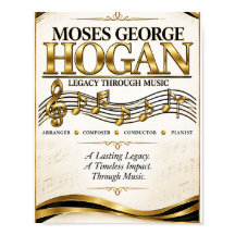 Moses George Hogan Legacy Through Music Huldiging