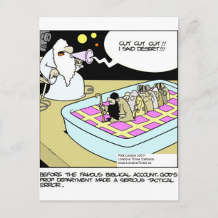 Moses in Hollywood Funny Gifts T - shirts Mok Kaar Briefkaart