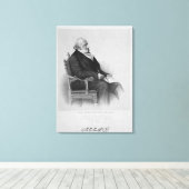 Moses Montefiore Canvas Afdruk (Insitu (Houten vloer))