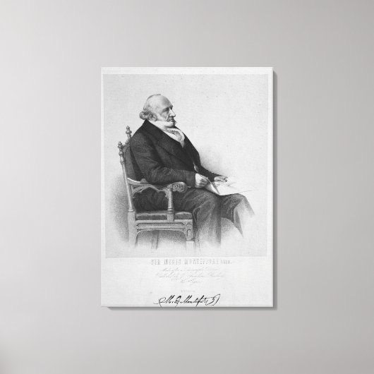 Moses Montefiore Canvas Afdruk (Voorkant)