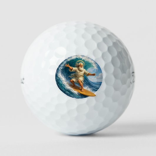 Moses novelty golfbal productomschrijving golfballen (Voorkant)