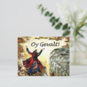 Moses Oy Gevalt! Briefkaart (Staand voorkant)