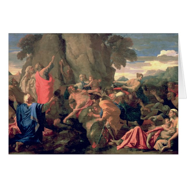 Moses Striking Water from the Rock, 1649 (Voorkant Horizontaal)
