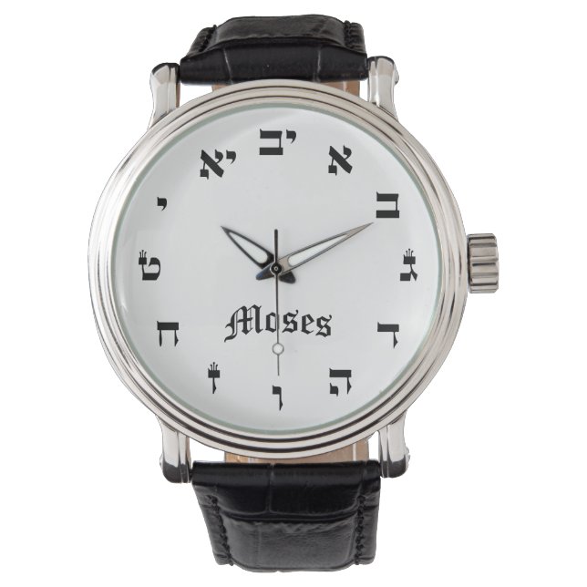 Moses Time Horloge (Voorkant)