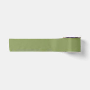 Mosgroen effen kleur lint