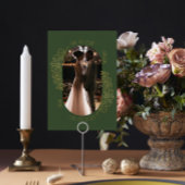Mosgroen Elegant Classic Bruiloft Save the Date Kaart