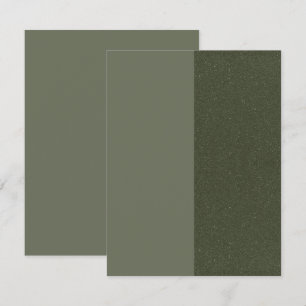 Mosgroene Gespleten Getextureerde Platte Save The Date