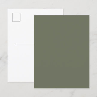 Mosgroene op maat gemaakte uitnodigingsansichtkaar uitnodiging briefkaart