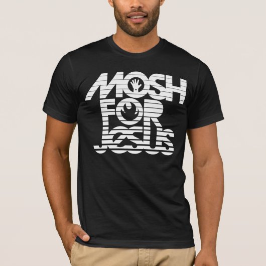 Mosh for Jesus T-shirt (Voorkant)