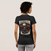 Mosh Pit Queen : Women's Death Metal T-Shirt Desig (Dos entier)