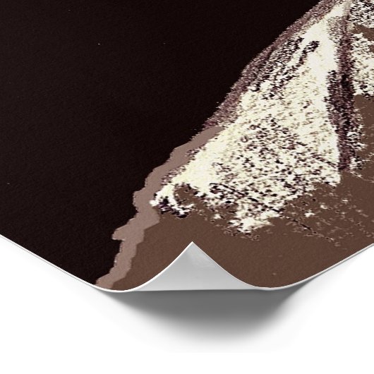 Moshe Dayan Poster (Hoek)