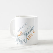 Moshe parle : La vie de sensation avec la tasse (Devant gauche)