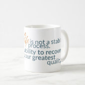 Moshe parle : Tasses de processus non stables de (Devant droit)