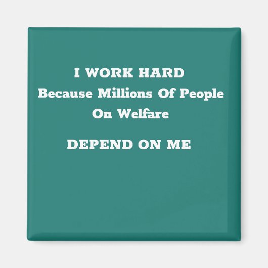 Moshe Square Magnet 10 Magneet (Voorkant)