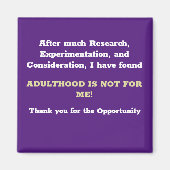 Moshe Square Magnet 11 Magneet (Voorkant)