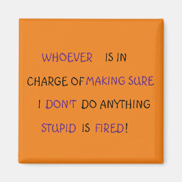 Moshe Square Magnet 2 Magneet