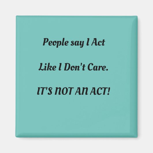 Moshe Square Magnet 4 Magneet (Voorkant)