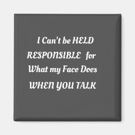 Moshe Square Magnet 5 Magneet