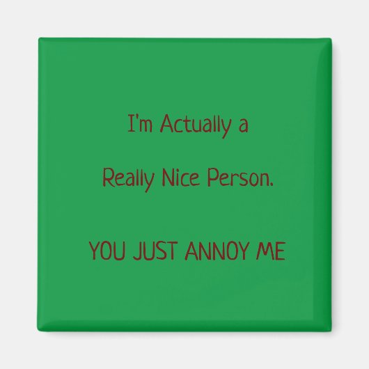 Moshe Square Magnet 7 Magneet (Voorkant)