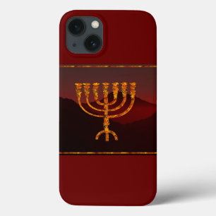 Moshe's Menorah iPhone 13 Hoesje