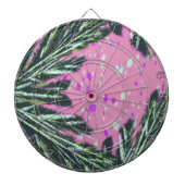 Mosiac Abstract Palm Leaves Terrazzo Pattern Dartbord (Voorkant)