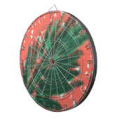 Mosiac Abstract Palm Leaves Terrazzo Pattern Dartbord (Voorkant Rechts)