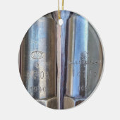 Mosin Nagant VKT kerstversiering Keramisch Ornament (Links)