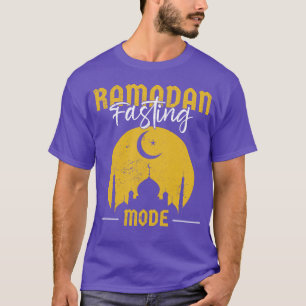 Moskee Grappige Moslim Fasting Islamitische Vierin T-shirt