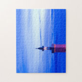 Moskee in Montreal. Legpuzzel (Verticaal)