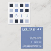 moskee-pleinen vierkante visitekaartje (Voorkant / Achterkant)