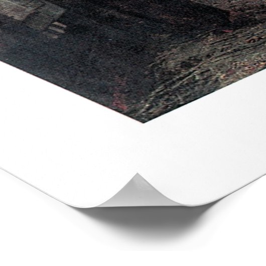 Moskee van Al Azhar in Caïro Poster (Hoek)