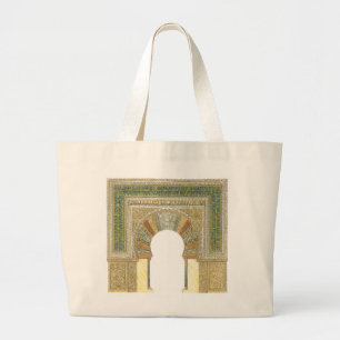 moskee van Cordoba Spanje. Mihrab Grote Tote Bag