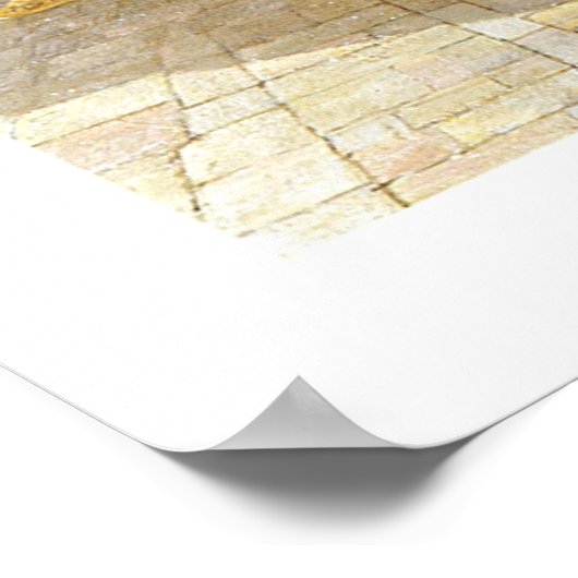 moskee van Sultan Hassan; Caïro Poster (Hoek)