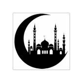 moskeetstempel 	rubberstempel (Afrduk)