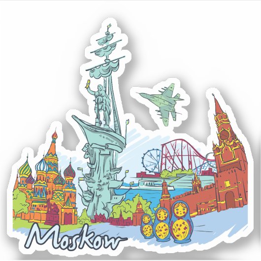 moskoe sticker (Voorkant)