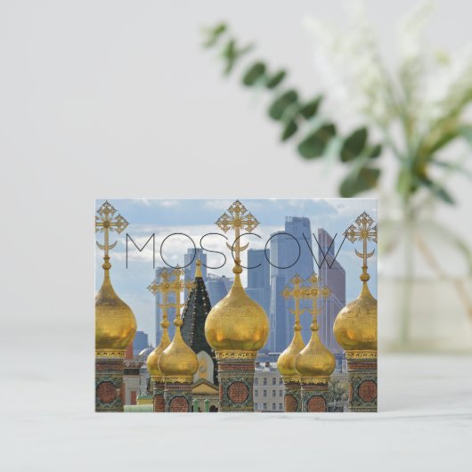 Moskou Briefkaart (Staand voorkant)