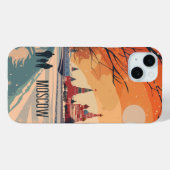Moskou Case-Mate iPhone Case (Achterkant (horizontaal))