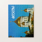 Moskou Christus De Savior Cathedraal Architectuur Legpuzzel (Verticaal)