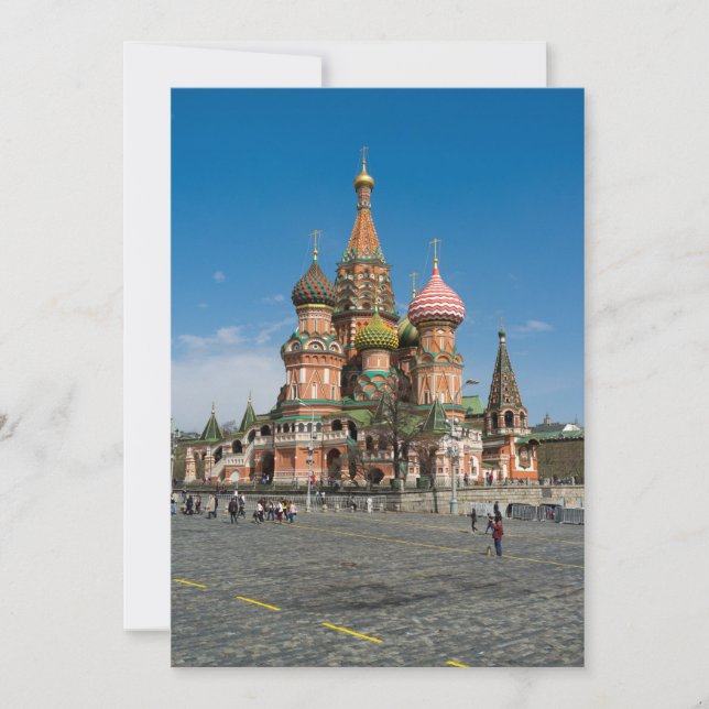 Moskou, kathedraal van Saint-Basil (Voorkant)