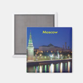 Moskou koelkast magneet (Voorkant / Achterkant)