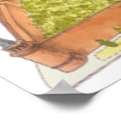 Moskou Kremlin Poster (Hoek)