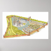 Moskou Kremlin Poster (Voorkant)