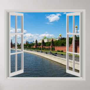 Moskou Kremlin Poster