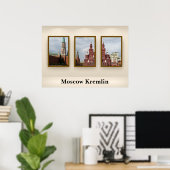 Moskou Kremlin Poster (Thuiskantoor)