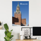 Moskou Kremlin Poster (Thuiskantoor)