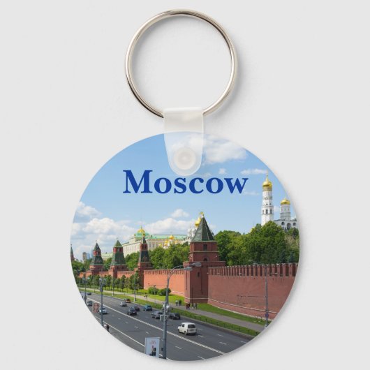 Moskou Kremlin Sleutelhanger (Voorkant)