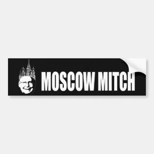 Moskou Mitch Bumpersticker
