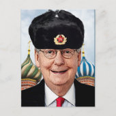 Moskou Mitch McConnell Briefkaart (Voorkant)